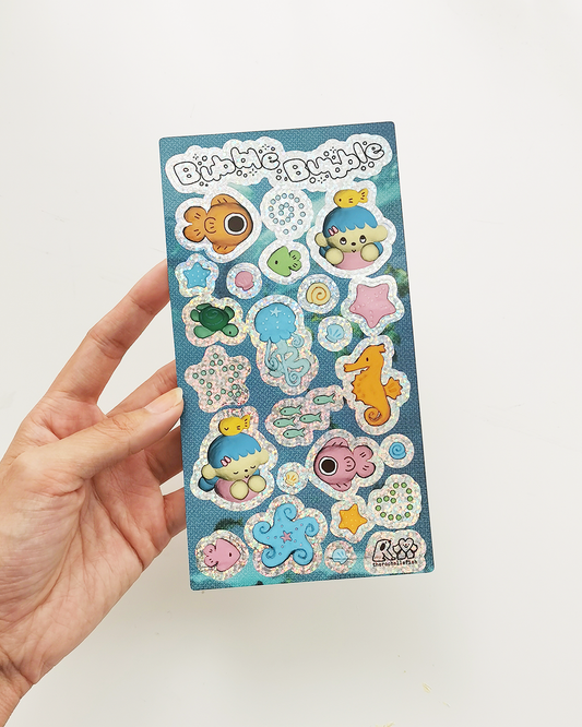 'Bubble Bubble' Sticker Sheet