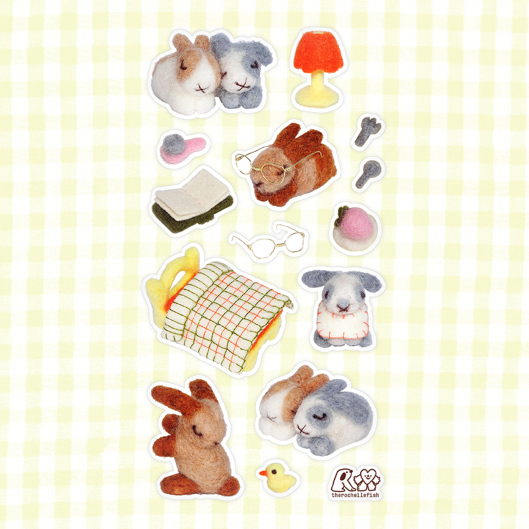 'Dust Bunnies' ๐ Sticker Sheet