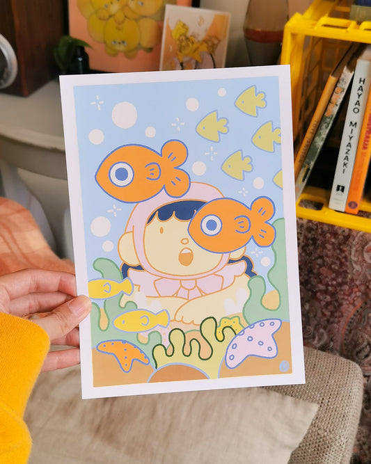 'Aquarium' 𓆛 Prints