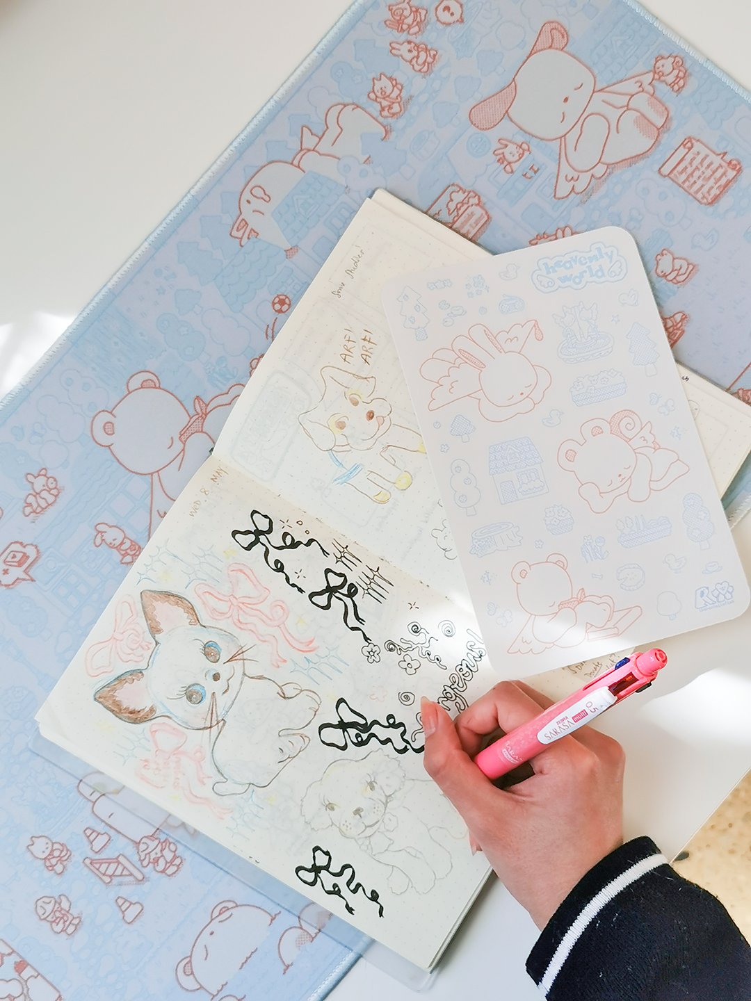 'Heavenly World' ໒꒱ Sticker Sheet