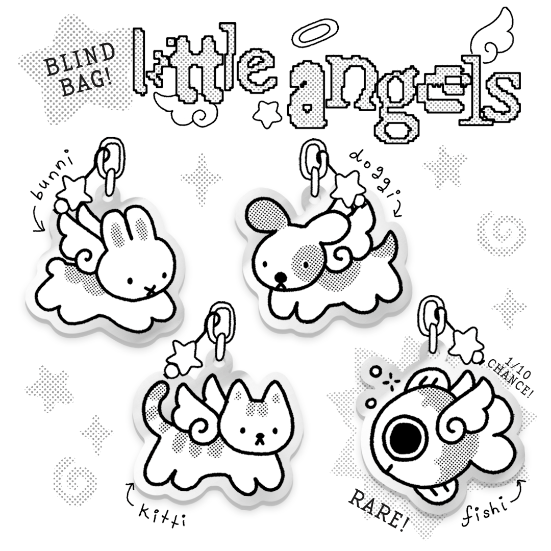 'Little Angels' ‧₊˚ Blind Bag Keychains