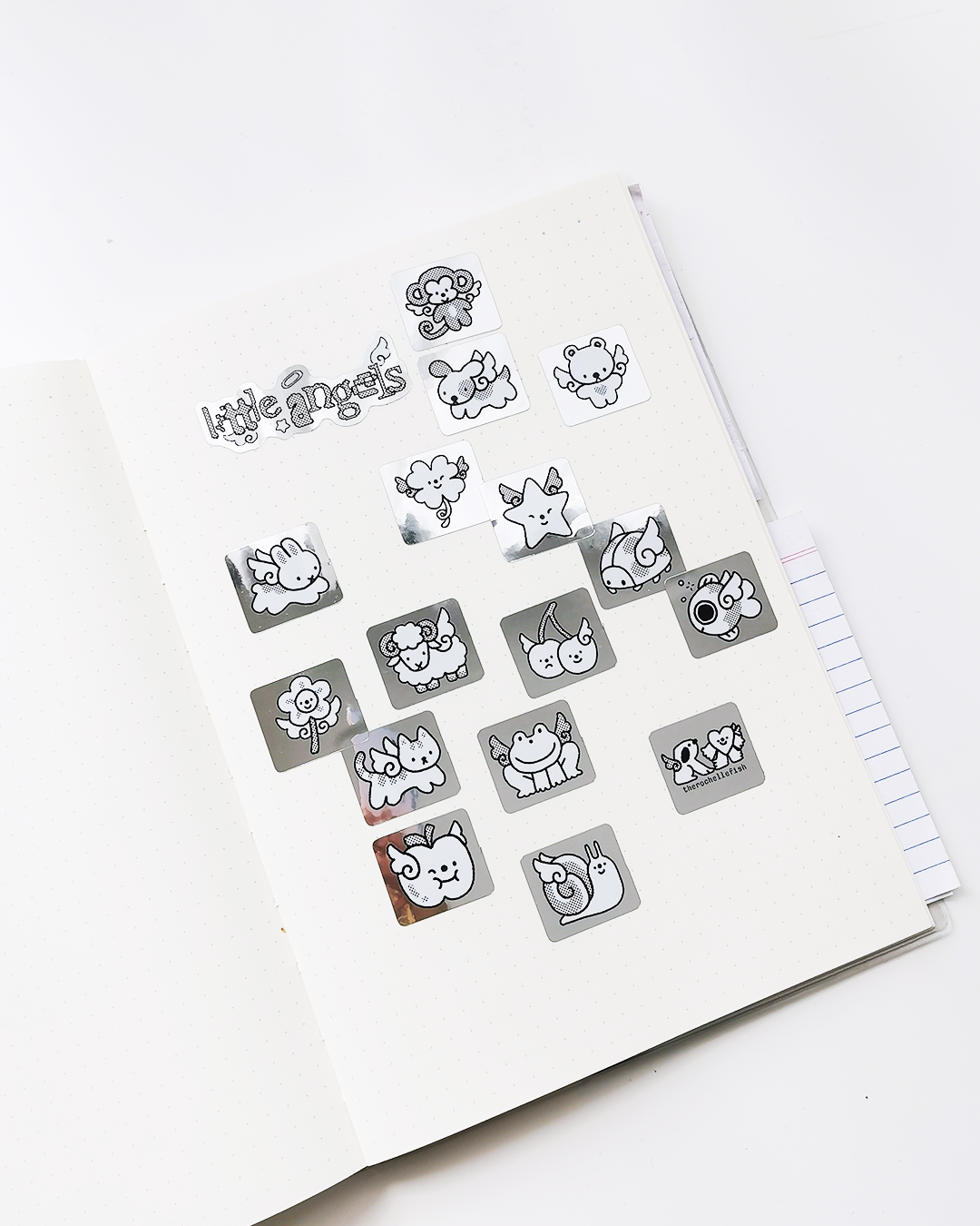 'Little Angels' Sticker Sheet