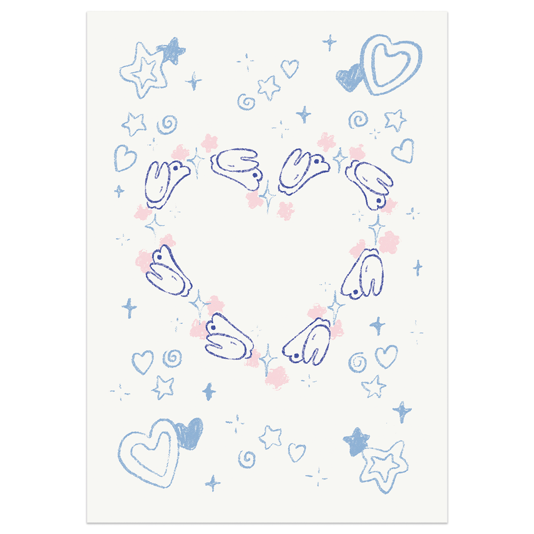 ‘Sweet Sentiments’ ♡♡♡ Postcard Book