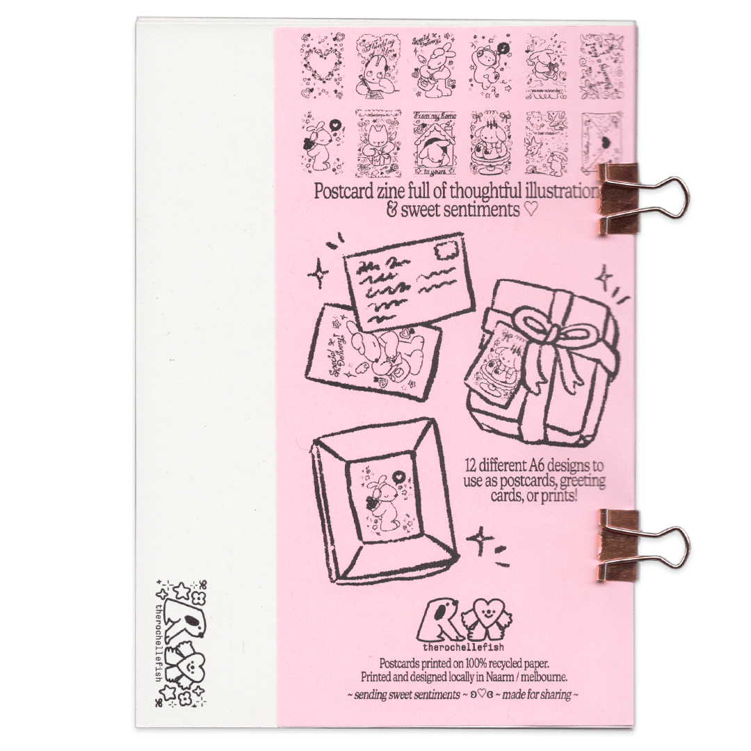 ‘Sweet Sentiments’ ♡♡♡ Postcard Book