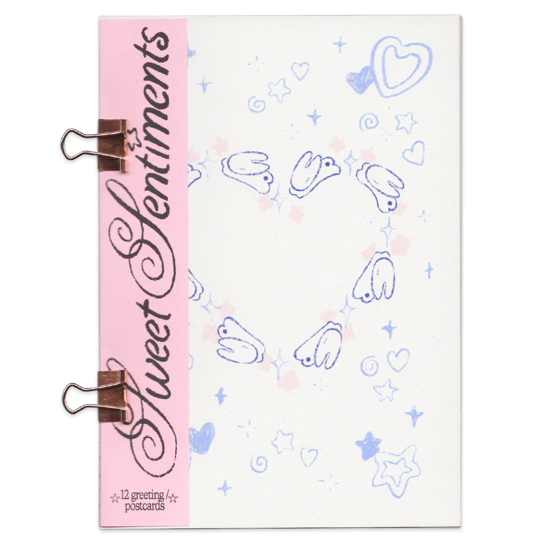 ‘Sweet Sentiments’ ♡♡♡ Postcard Book
