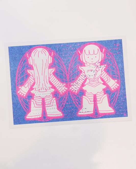 'Calibrating...' .: : : ' : " ♫ Risograph Print