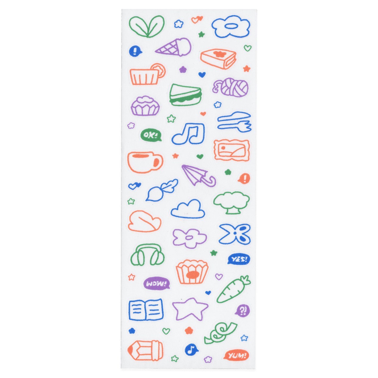 'Walking Through the Seasons' Sticker Sheet