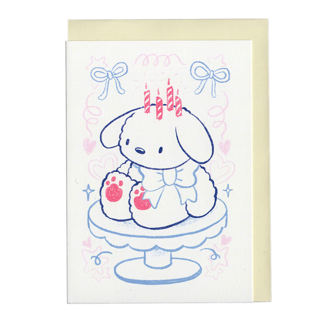 Cake Pup ♡ Greeting Card