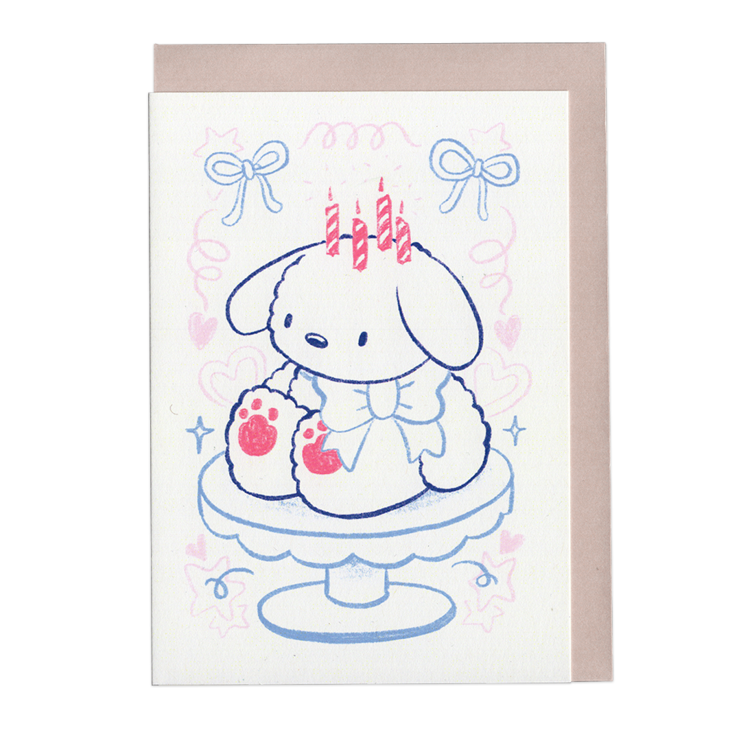 Cake Pup ♡ Greeting Card