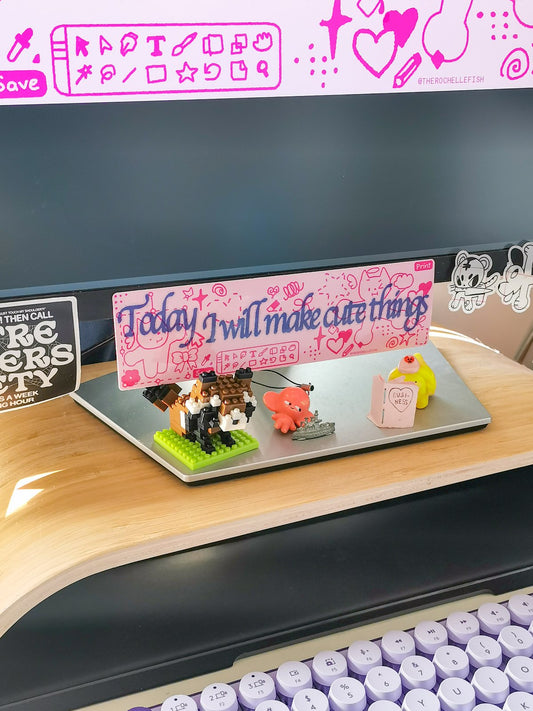 ‘Today I Will Make Cute Things' Bumper Sticker