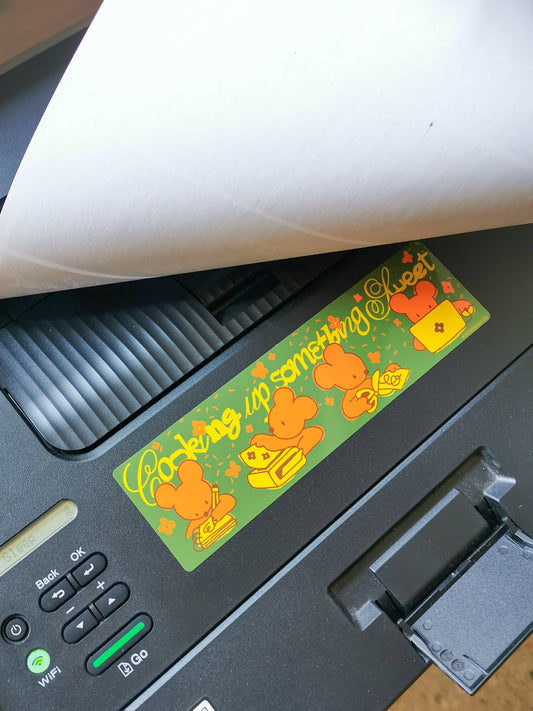 ‘Cooking Up Something Sweet’ Bumper Sticker