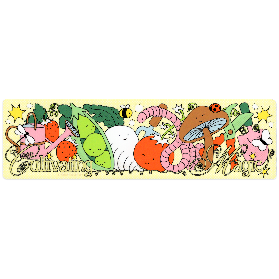 ‘Cultivating Magic' Bumper Sticker [2.0 !!]