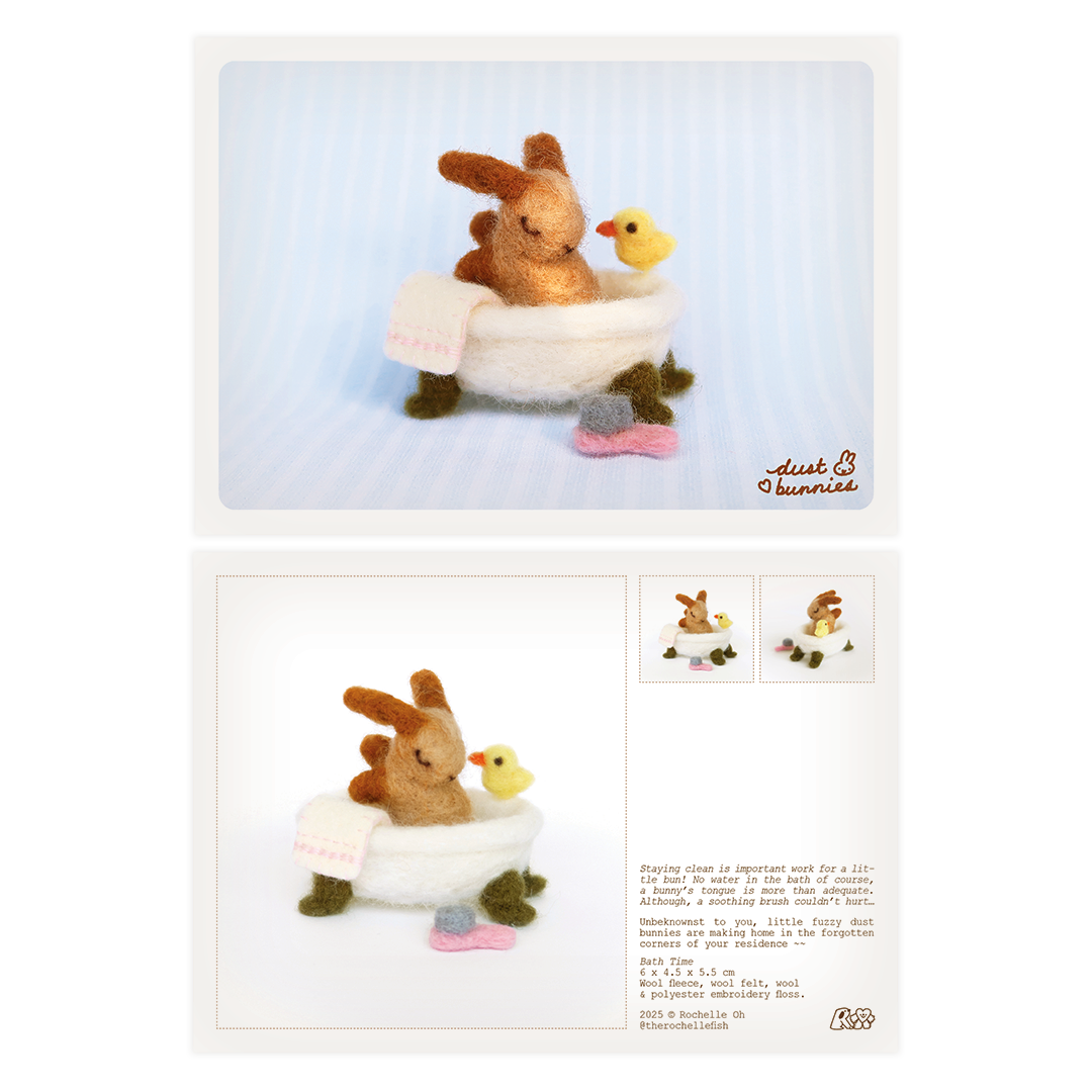 'Dust Bunnies' ࿐⊹🐇  Print Pack