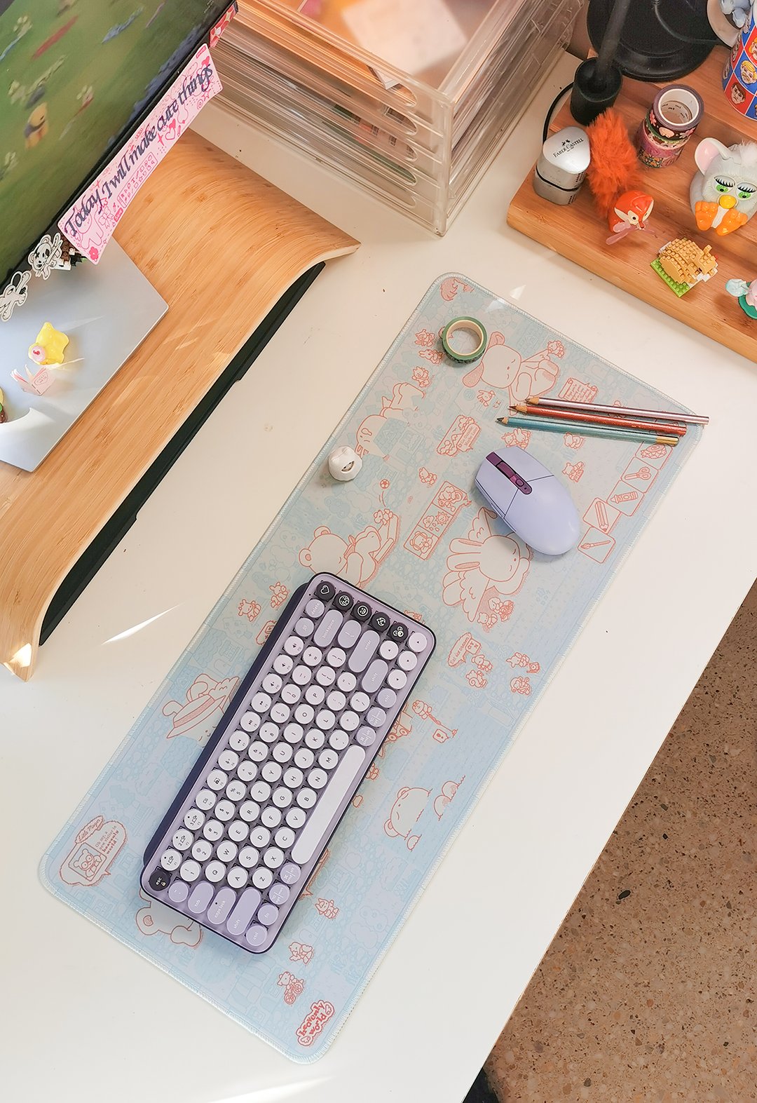 'Heavenly World' Desk Mat💭💤 ~ LIMITED EDITION [1st ed]