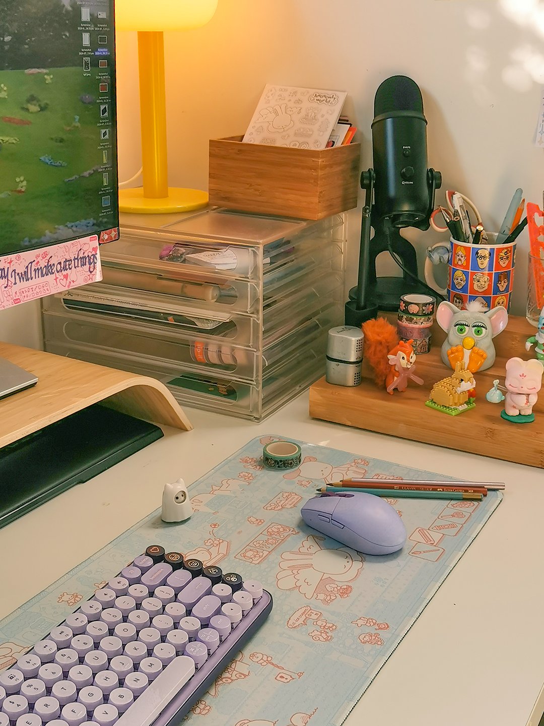 'Heavenly World' Desk Mat💭💤 ~ LIMITED EDITION [1st ed]