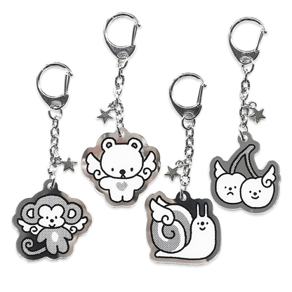 [Series 02] 'Little Angels' ‧₊˚ Mirror Keychains