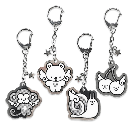 [Series 02] 'Little Angels' ‧₊˚ Mirror Keychains