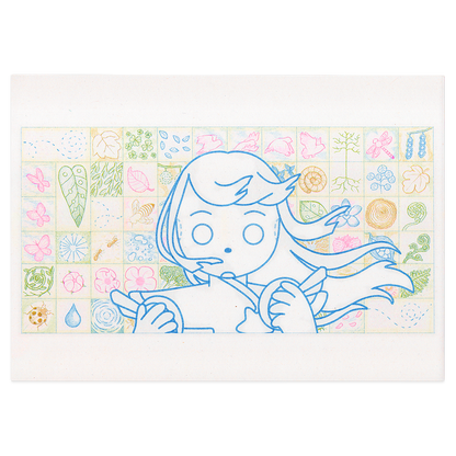 'Earth's Symphony' 🪲🌸🦋࿐ Risograph Print [PREORDER]