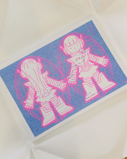 'Calibrating...' .: : : ' : " ♫ Risograph Print