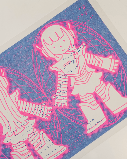 'Calibrating...' .: : : ' : " ♫ Risograph Print