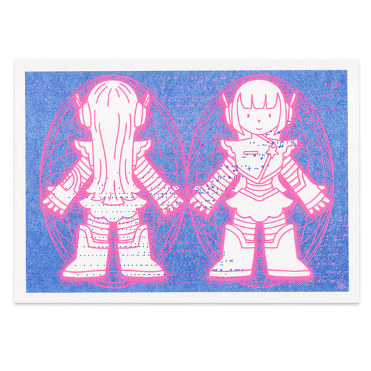 'Calibrating...' .: : : ' : " ♫ Risograph Print