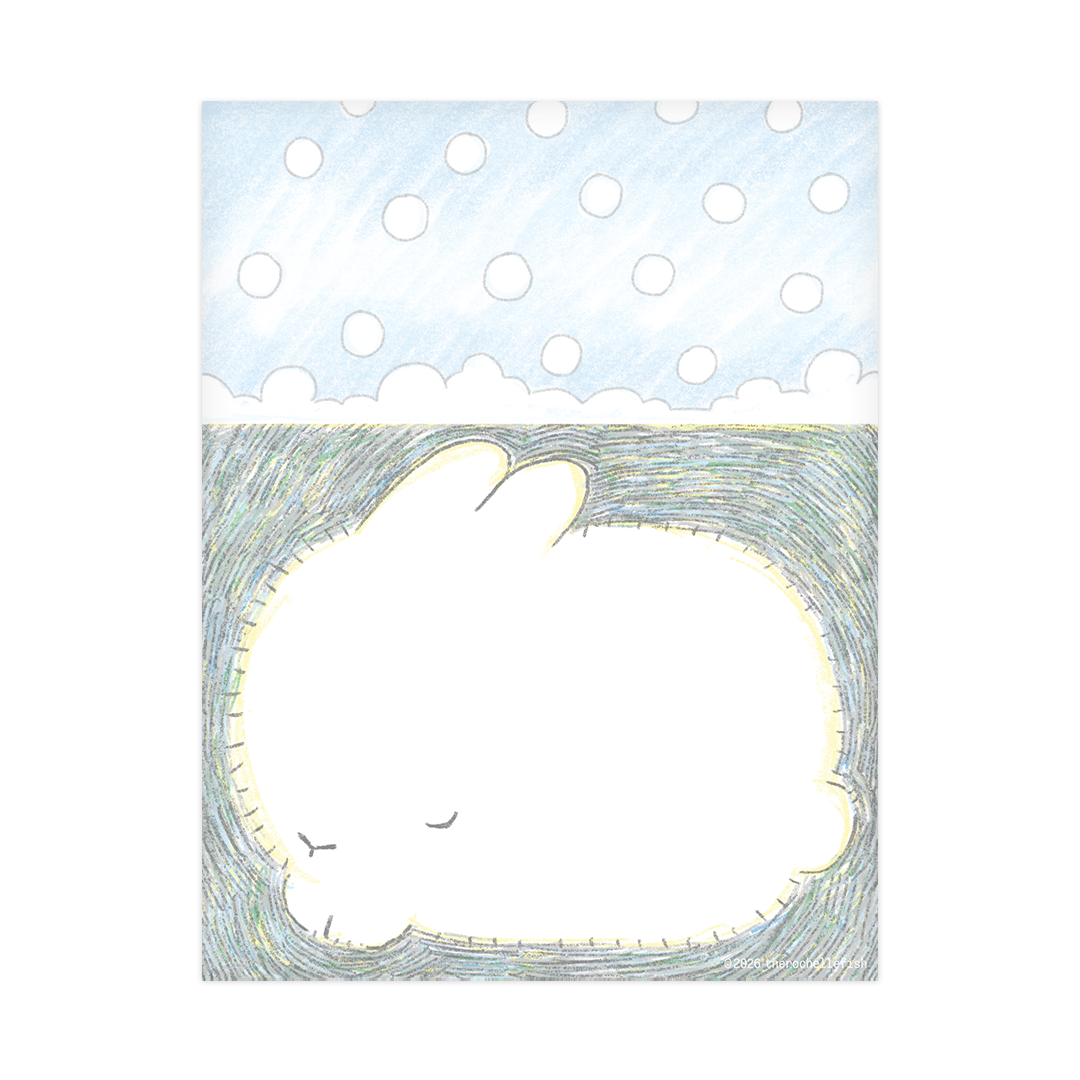 'Sounds of Snow' ❅*̩̩͙‧͙♪₊ Memo Pad [PREORDER]