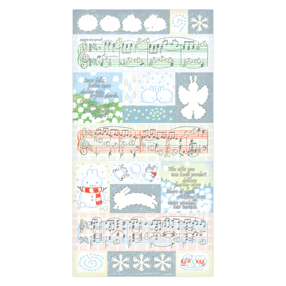 'Sounds of Snow' ❅*̩̩͙‧͙♪₊ Sticker Sheet [PREORDER]