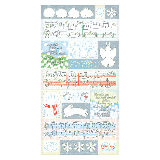 'Sounds of Snow' ❅*̩̩͙‧͙♪₊ Sticker Sheet [PREORDER]