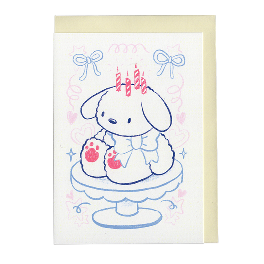 Cake Pup ♡ Greeting Card