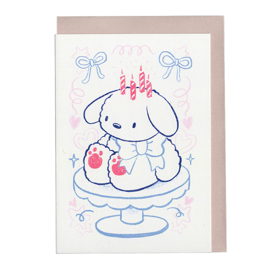 Cake Pup ♡ Greeting Card