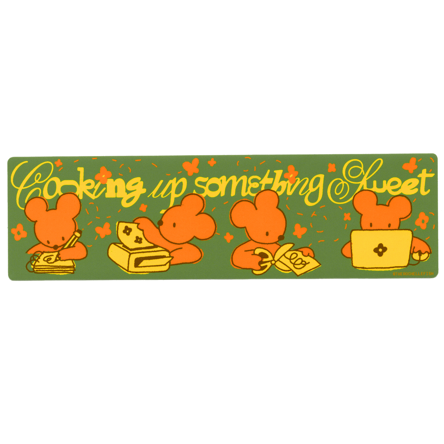 ‘Cooking Up Something Sweet’ Bumper Sticker
