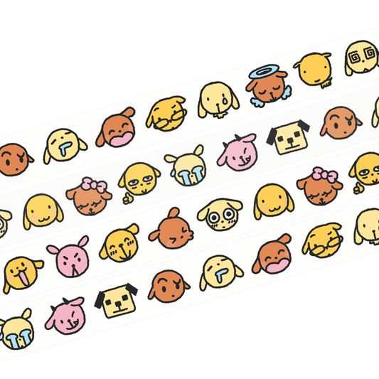 'Emotipups' 😋 Washi Tape [PREORDER]