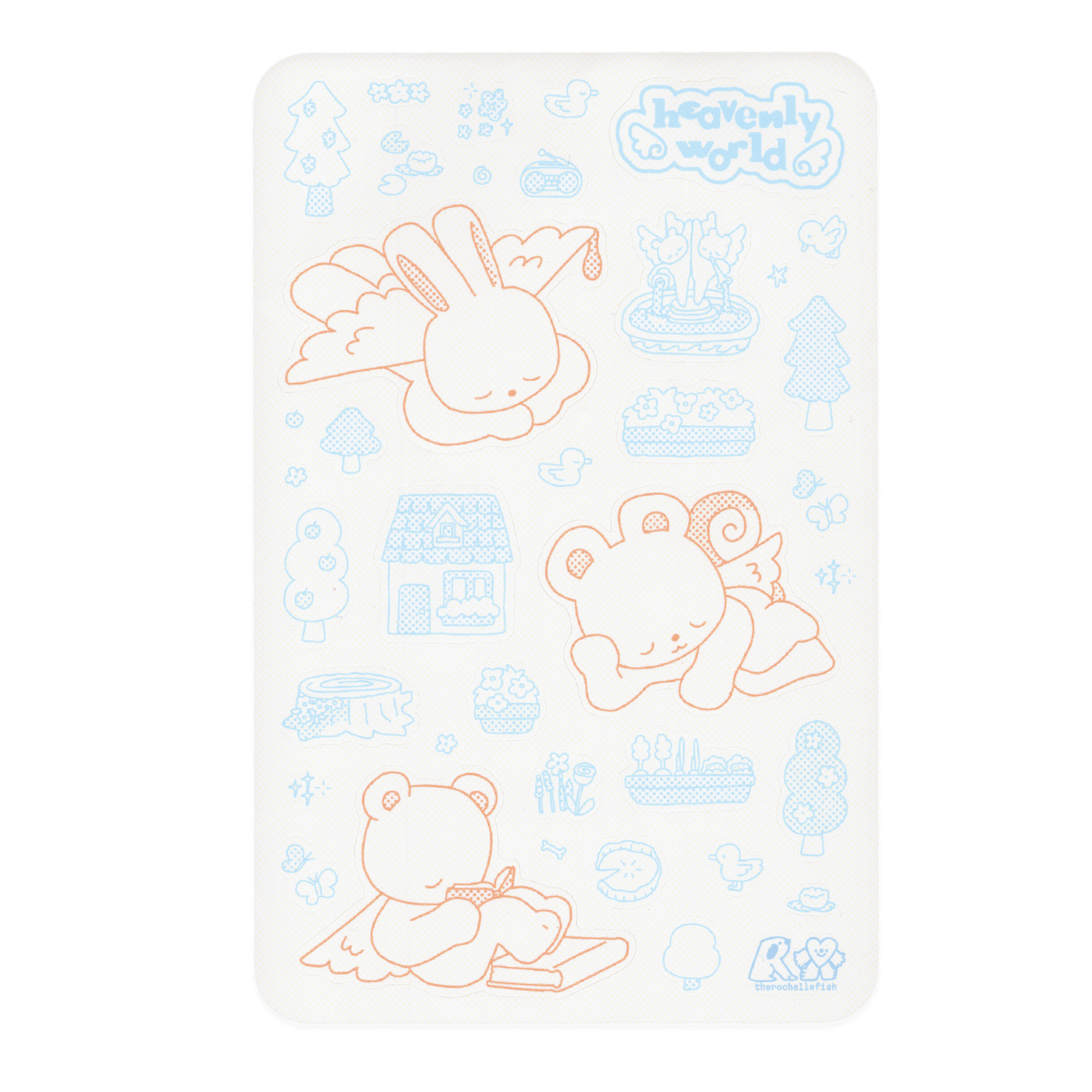 [B+C GRADES] 'Heavenly World' ໒꒱ Sticker Sheet